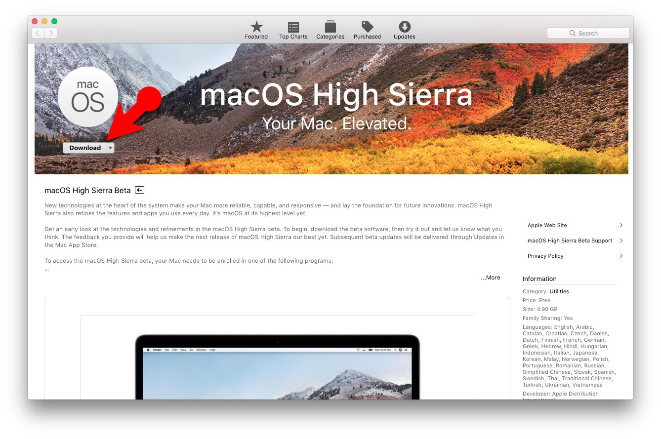 Mac Os Sierra Download Link